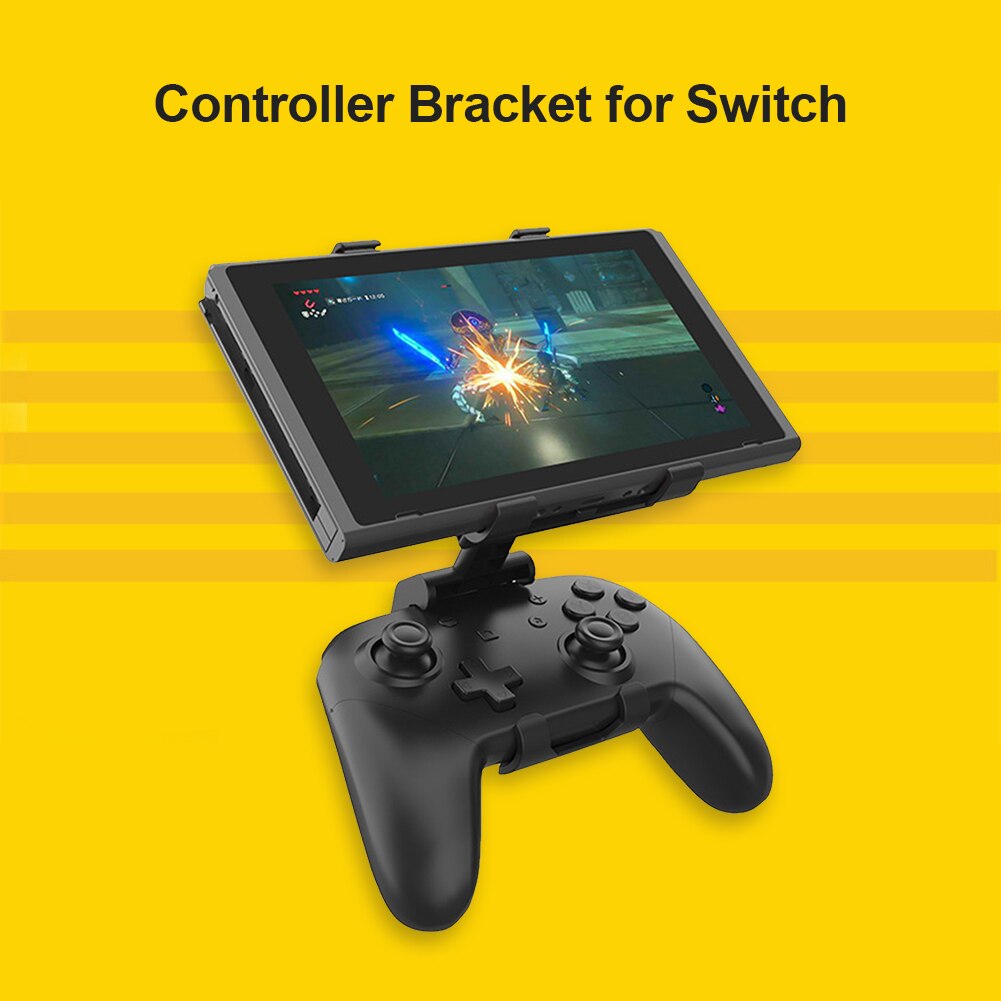 Controller Holder Stand for Nintendo Switch/Switch Pro Adjustable Clip Clamp Mount for Nintendo Switch Switch Lite Console