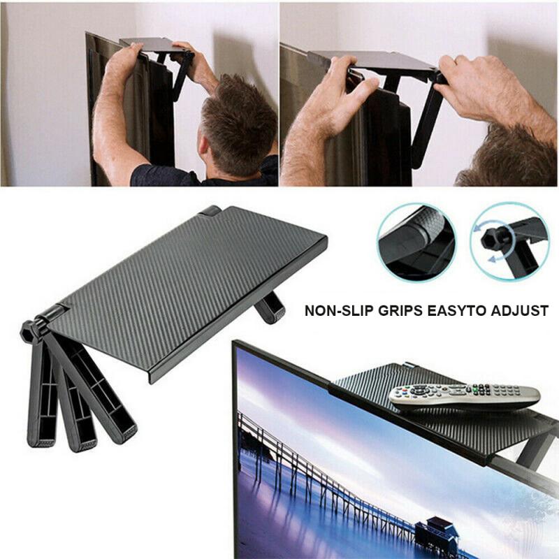 Multi-function Rack Screen Top Shelf Storage Display Rack Office Computer Desk Storage Folder Bracket Accessories Bathroom