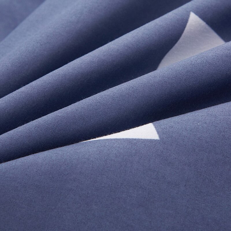 Falda de cama de doble capa estampada, cubierta de cama para dormitorio, Funda de colchón antideslizante, Sábana, colcha con fundas de almohada