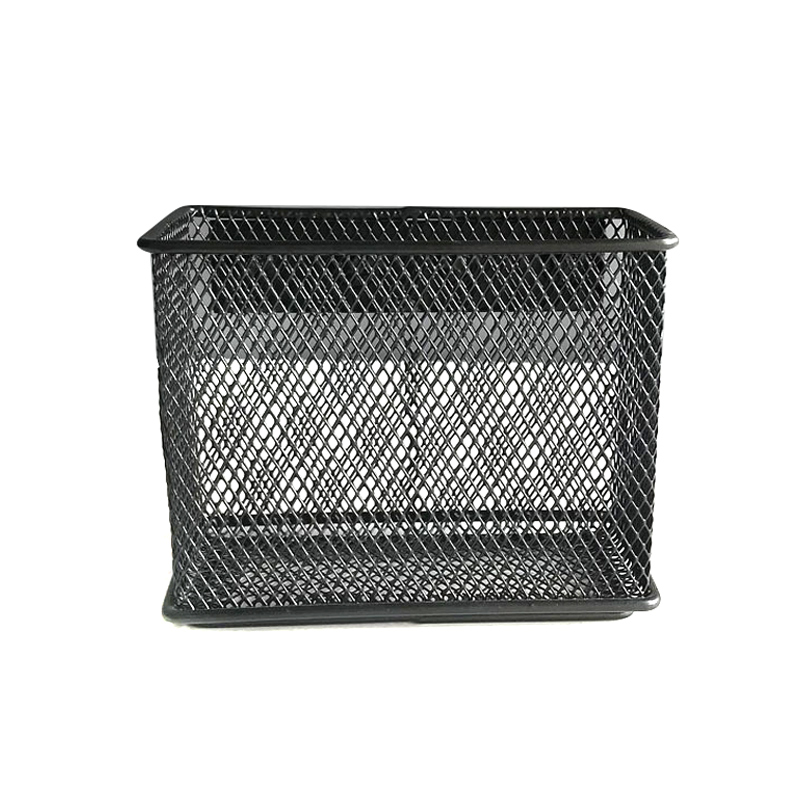 Metal Wire Mesh Magnetic Storage Basket Tray Desk Caddy Storage Organizer UD88