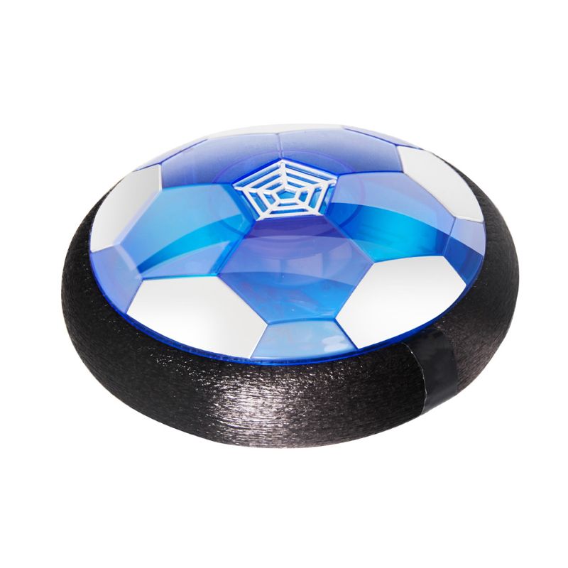 Børn svæve ophængende fodbold luftpude flydende skum fodbold med led lys glidende legetøj fodbold legetøj ophængt fodbold: Default Title