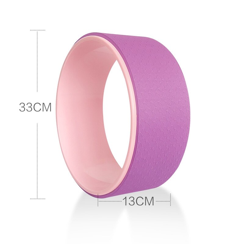 Yoga Wiel Roller Body Building Gym Workout Fitnessapparatuur Pilates Cirkels Tpe Yoga Roller En Brancard