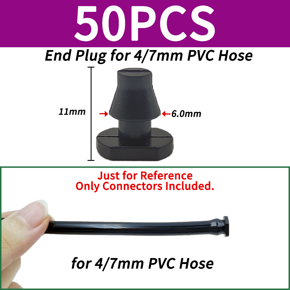 Oasis 3/5 4/7mm Hose Garden Irrigation Connectors Barbed Single Double Tee Elbow Drip Arrow Cross Coupling Watering Fitting