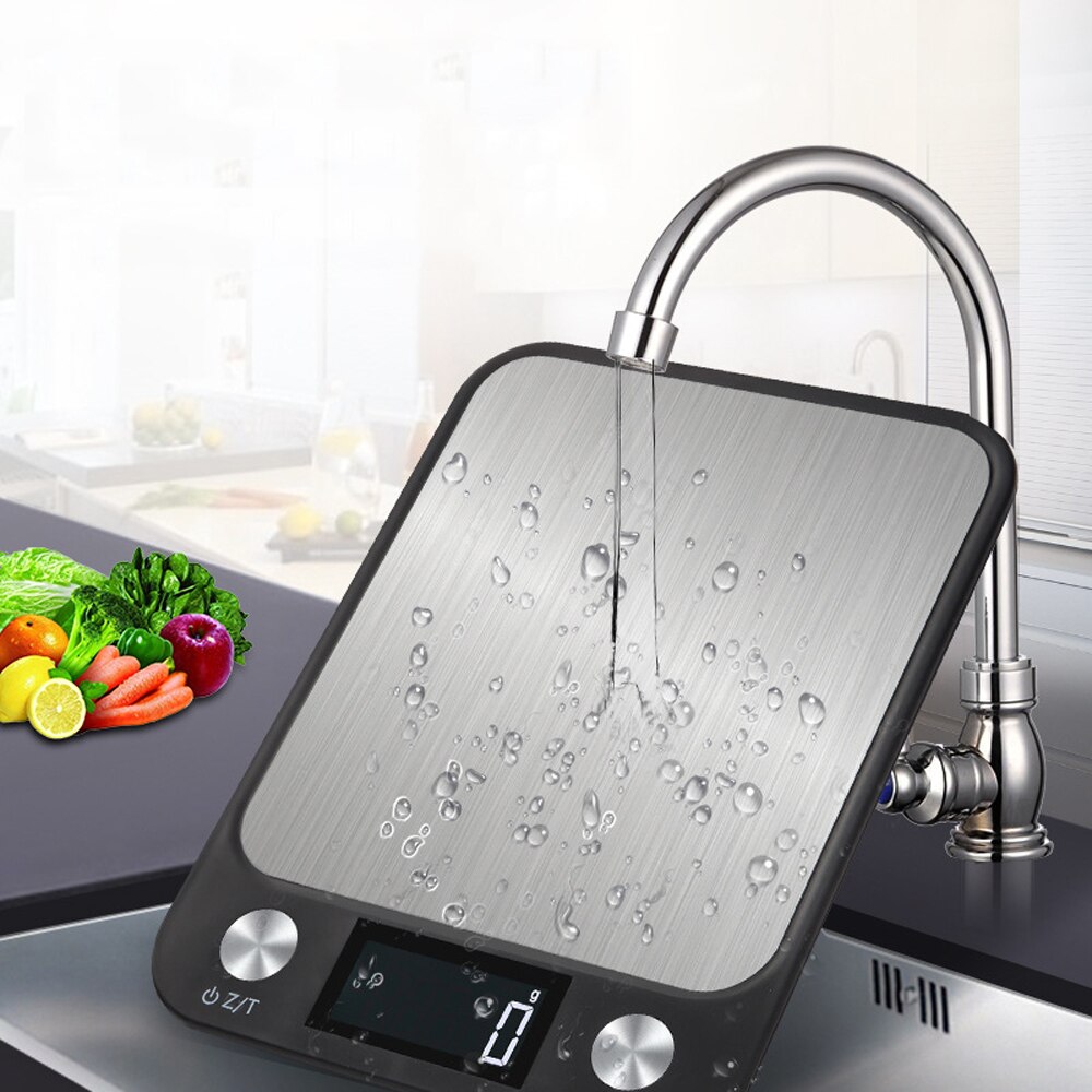 0.1g Precision LCD Digital Scales 10000g/5000g Mini Electronic Grams Weight Balance Scale For Tea Baking Weighing Scale
