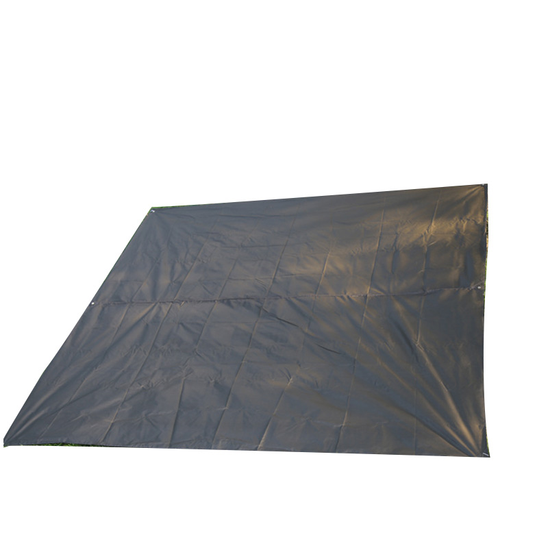 Familien-strand-sonnenschutzzelt, strapazierfähiges outdoor-sonnensegel, multifunktionszelt, uv-beständig, große tragbare sonnensegelmatte, 3*3m stück: Armeegrün