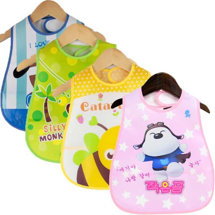 3 pcs Bébé Bavoirs Pour Garçon et Fille bandana bib Burp Tissu D'impression animal Triangle Coton Bébé Écharpe Repas Col burp bébé Accessoires