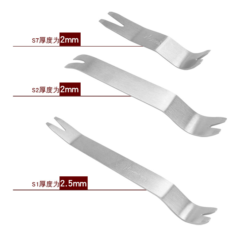 oben Hamei Stahl Hebeln Für Automobil Instrument Tafel Innen trimmen Schnalle Demontage Und Installation Werkzeug 3 stücke