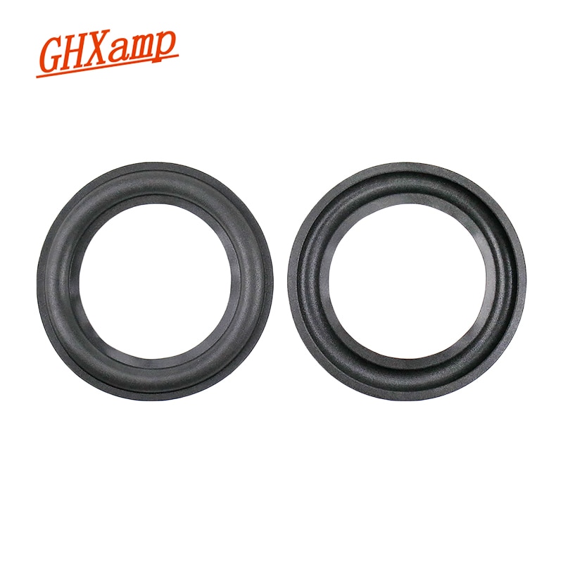 GHXAMP-altavoz con borde de espuma, 7 pulgadas, 170mm, Woofer envolvente, suspensión lateral, reparación de Audio, Subwoofer, accesorios DIY, 2 uds.