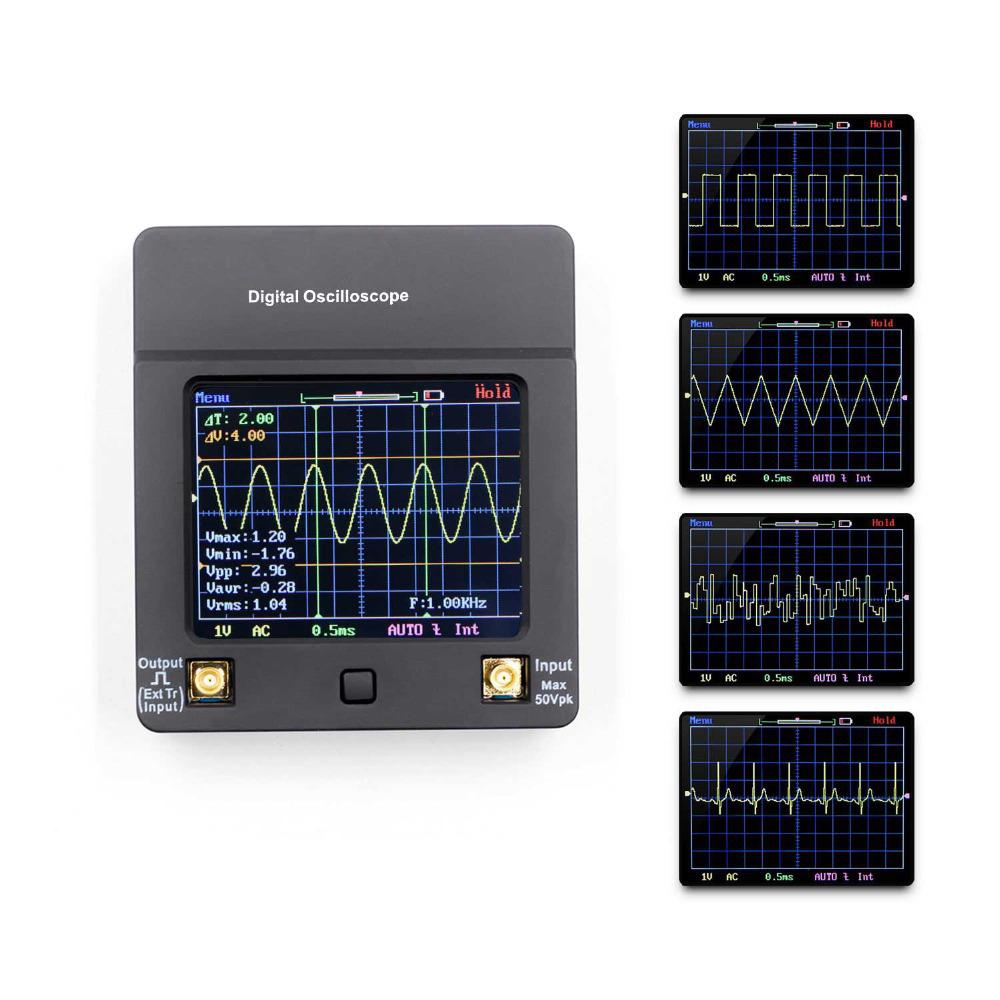 DSO 112A TFT Mini Digital Oscilloscope Touch Screen Portable USB Oscilloscope Interface 2MHz 5Msps