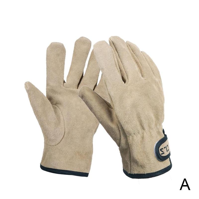 Gants de Barbecue pour pique-nique en plein air, 1 paire, épais, résistant à l'usure, isolation thermique, pour le jardinage et le Camping: A