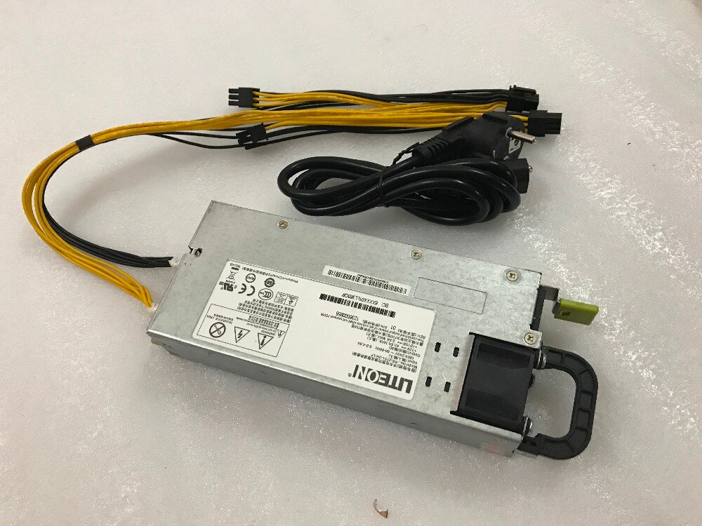 KUANGCHENG miners for power low noise, 750W 12V 62A output. Including 4PICE 6P connector Available for L3 A4 X11 BAIKAL MINER