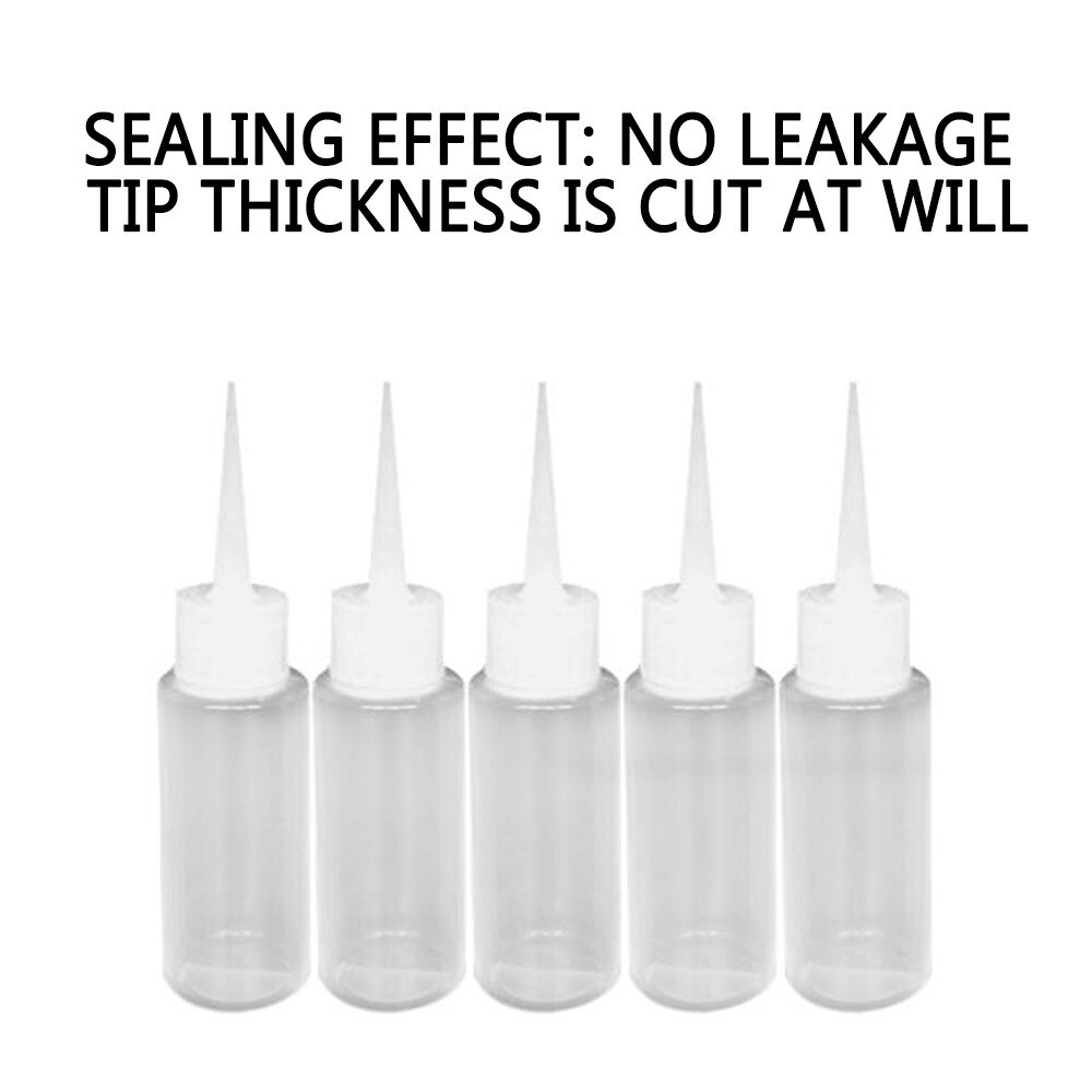 5 Bottles Kit Multi-Color Dyes Permanent One Step Tie Dye DIY Kits For Fabric Textile Craft Arts Clothes Dyes Fabric 50ML #LR3