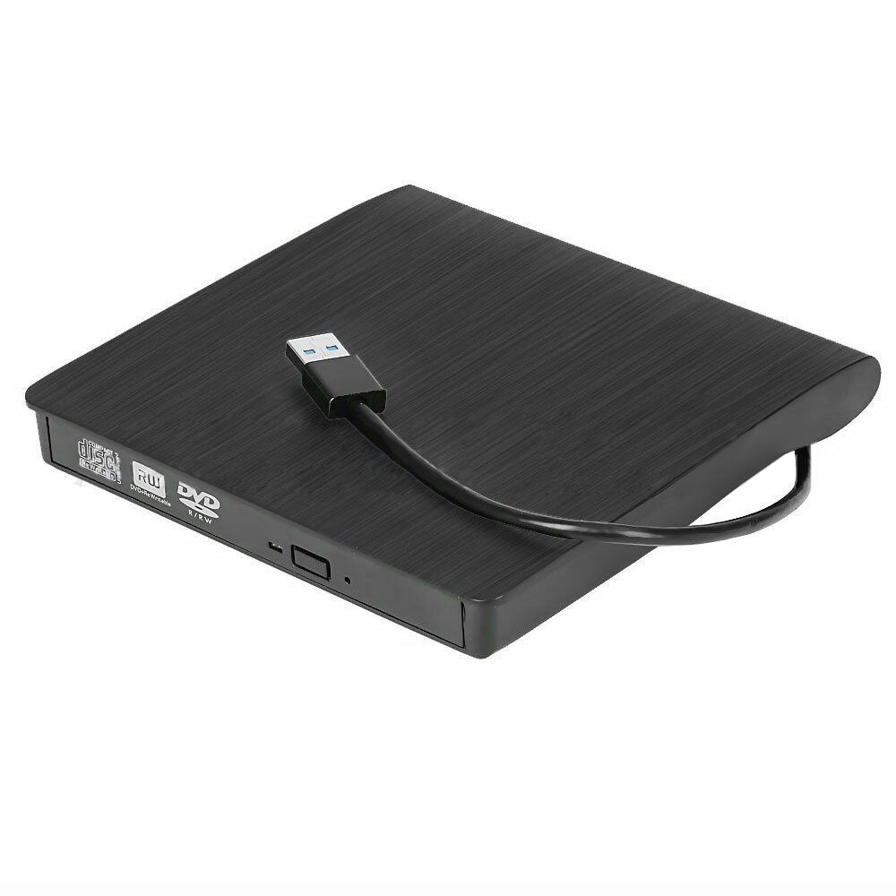 Usb høyhastighets ekstern cd dvd-stasjon 4k 3d blu ray-spiller forfatter bærbar bd / cd / dvd-brennerdriver for mac, vinn 10,8,7, bærbar pc, pc