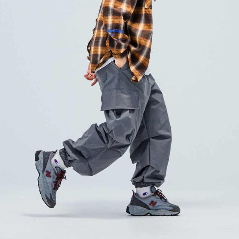 Vêtements pour hommes, Streetwear, vert de l'armée, Harajuku, , jogging Hip Hop, pantalons décontractés pantalon Harem, pantalon Cargo coréen