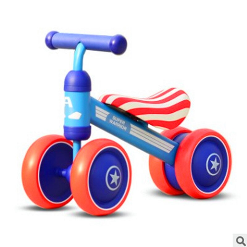 Baby Shining Loopstoeltje Kinderfiets Speelgoed Kinderen Rijden Fiets 1-3 Jaar Baby Rit Op Speelgoed Voor Leren walk Baby Bike Scooter Veiligheid