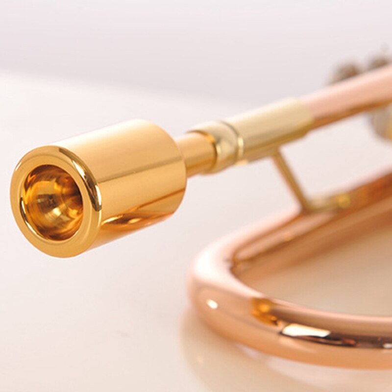 Kornett nybörjare tillbehör 5c- guld färg trumpet munstycke liten universell musikinstrument ton