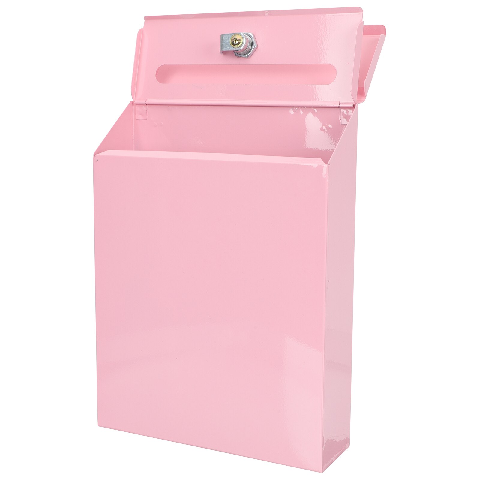 Multi-function Suggestion Box Convenient Letter Box Household Box Home Accessory: Pink