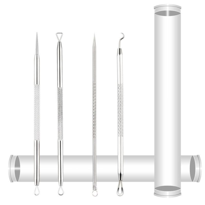 Roestvrijstalen mee-eter verwijderaar acne clip poriënreiniger gezichtsreinigingstool mee-eter en puistjes verwijderaar huidverzorgingstool