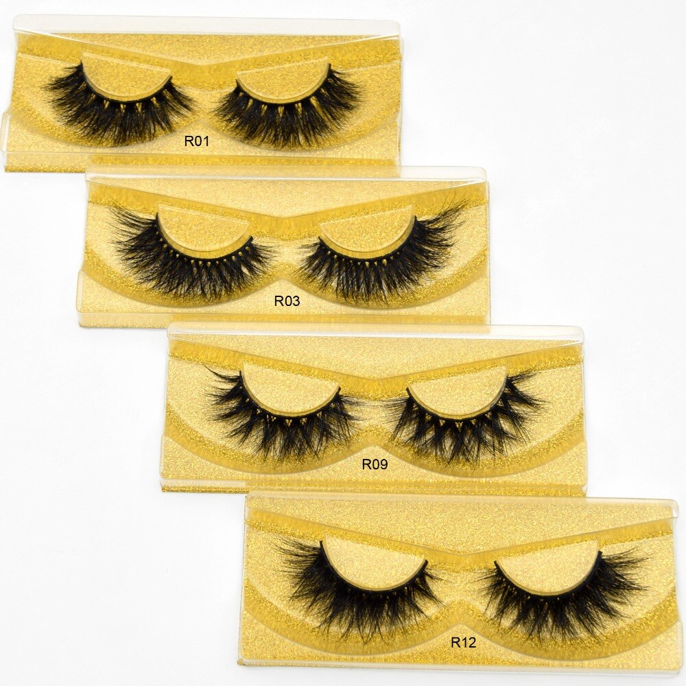 Visofree Mink Eyelashes 3D Mink Lashes Thick HandMade Full Strip Lashes Cruelty Free Korean Mink Lashes Natural False Eyelashes