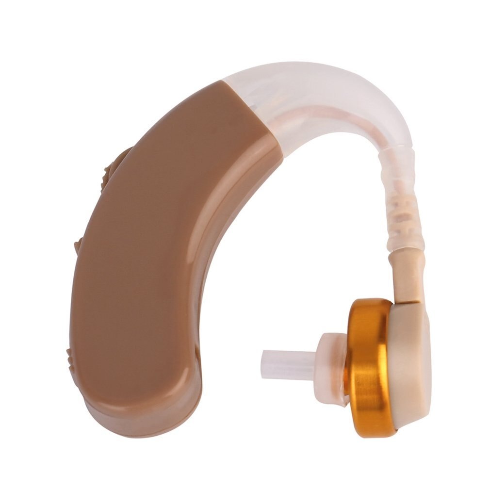 For Elder Deaf Aids Care Portable Mini Behind Ear Adjustable Tone Digital Hearing Aid High-Low Tone Sound Enhancer Amplifier