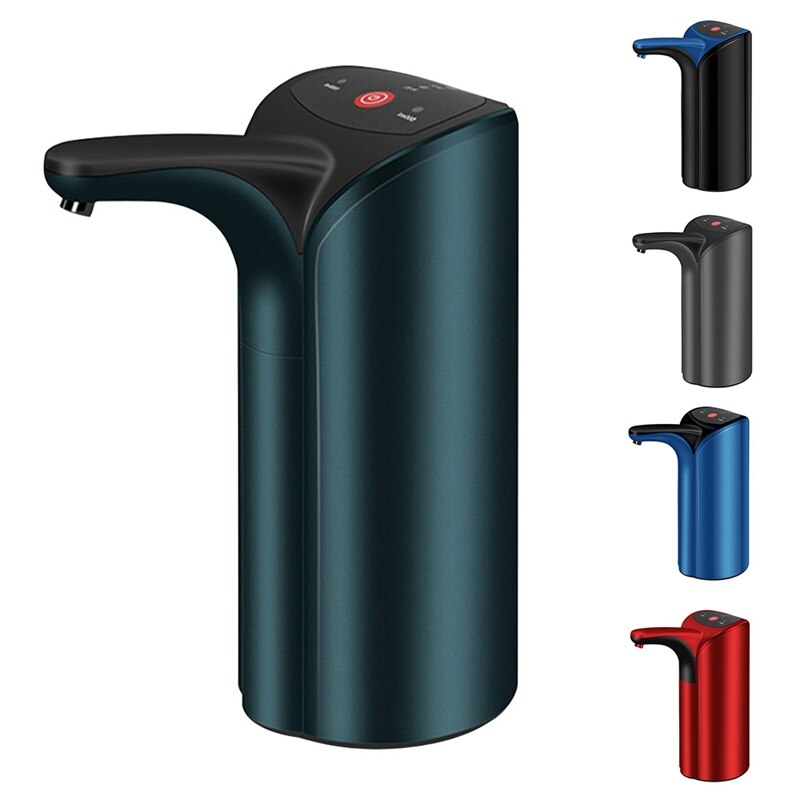 Elektrikli su sebili otomatik USB su şişesi pompası ev galon içme suyu şişesi anahtarı akıllı su pompası