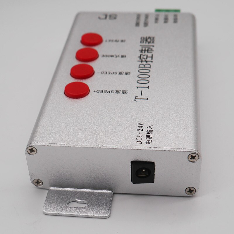 DC5V-24V T1000B tarjeta SD WS2801 WS2811 WS2812B LPD6803 8806 LED tira de led digital 2048 píxeles DMX512 controlador RGB