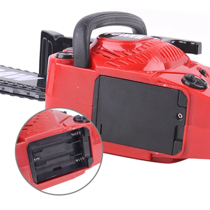 Pretend Play Tool Toys Rotating Chainsaw with Sound Simulation Repair Tool House Play Toys for Boys Children Kids