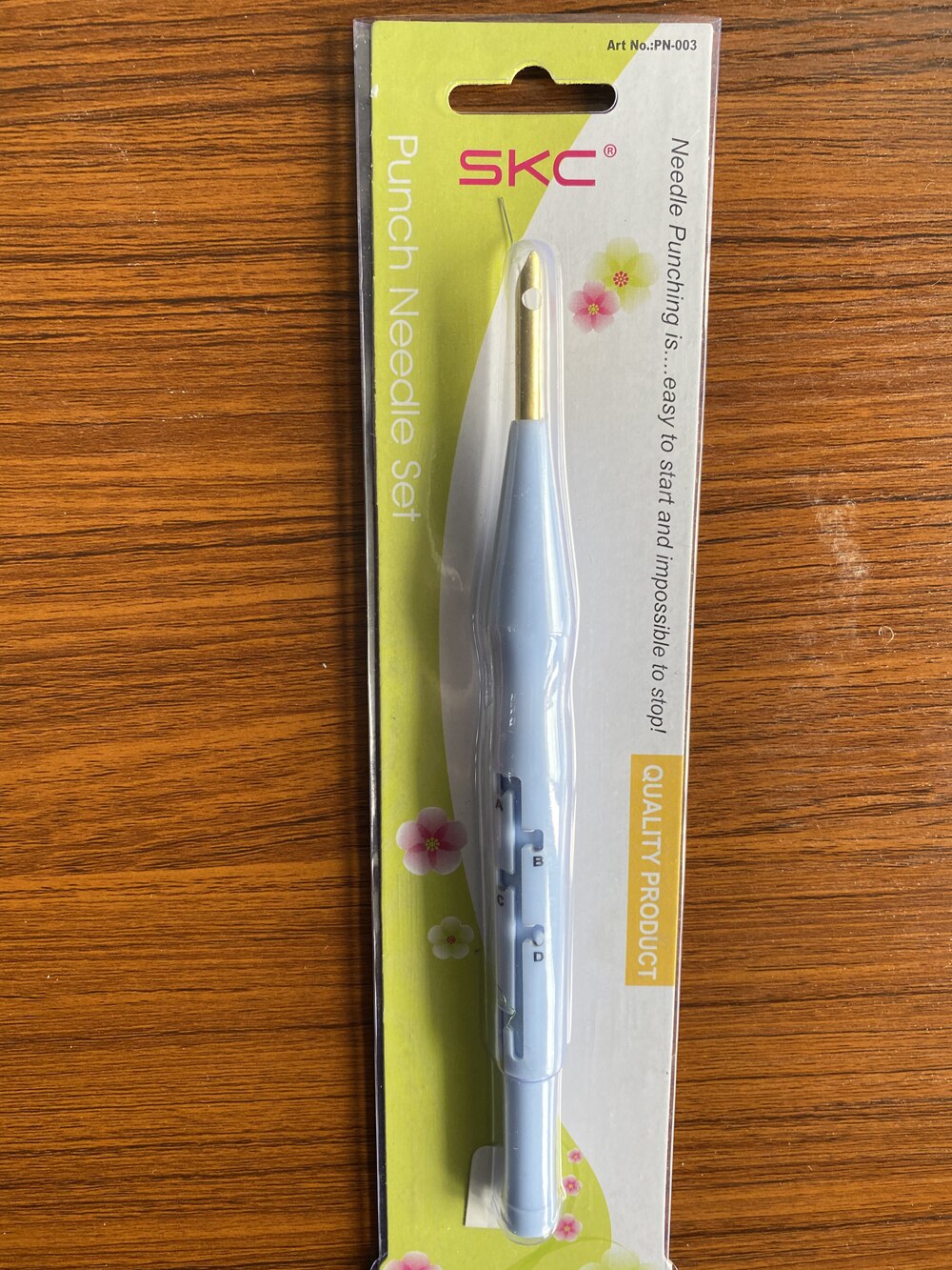 DIY zabawki dla dzieci rosyjski Poke zestaw do haftowania pakiet ręcznie robione prezenty dekoracyjne rocznica sztuka i rzemiosło dla dzieci: 1pcs plastic needle