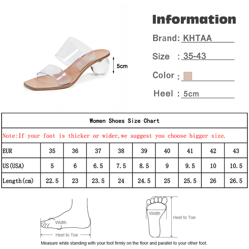 Verano mujer Zapatillas transparente Mujer Sandalias geométricas cristal talón cuadrado Toe playa señoras Casual zapatos mujer