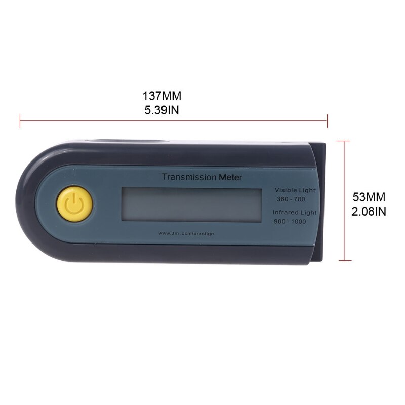 Car Solar Film Tester Portable Instrument Visible Light Transmittance Meter 6XDF