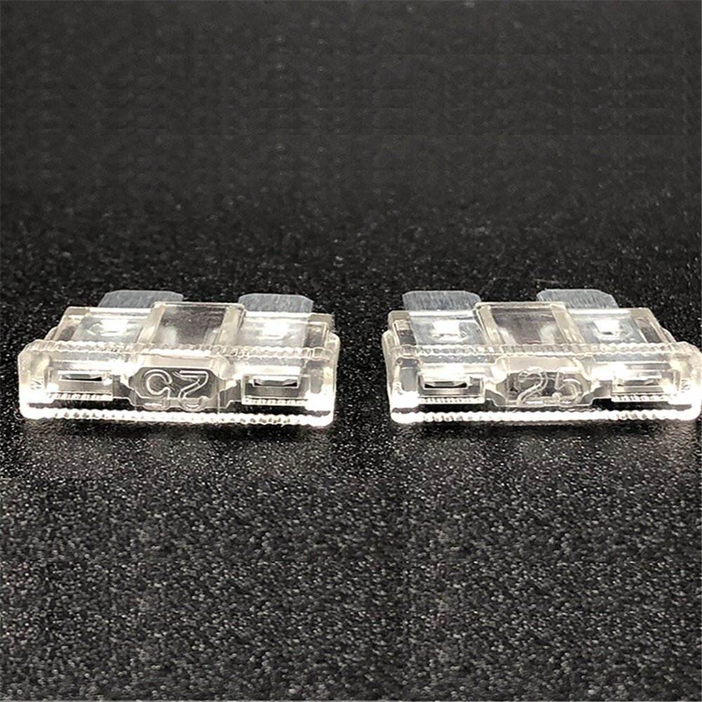 100 Uds. Fusibles para coche estándar 2A 3A 5A 7.5A 10A 15A 20A 25A 30A 35A, fusible de camión tipo hoja con Clip y caja para surtido