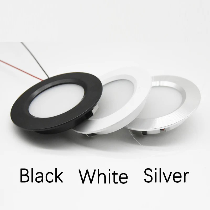 Plafonniers intérieurs à LED encastrés, lampes de toit de lecture de camping-car, panneau de lampes de caravane, downlights de bateau, Hurhome, 12V