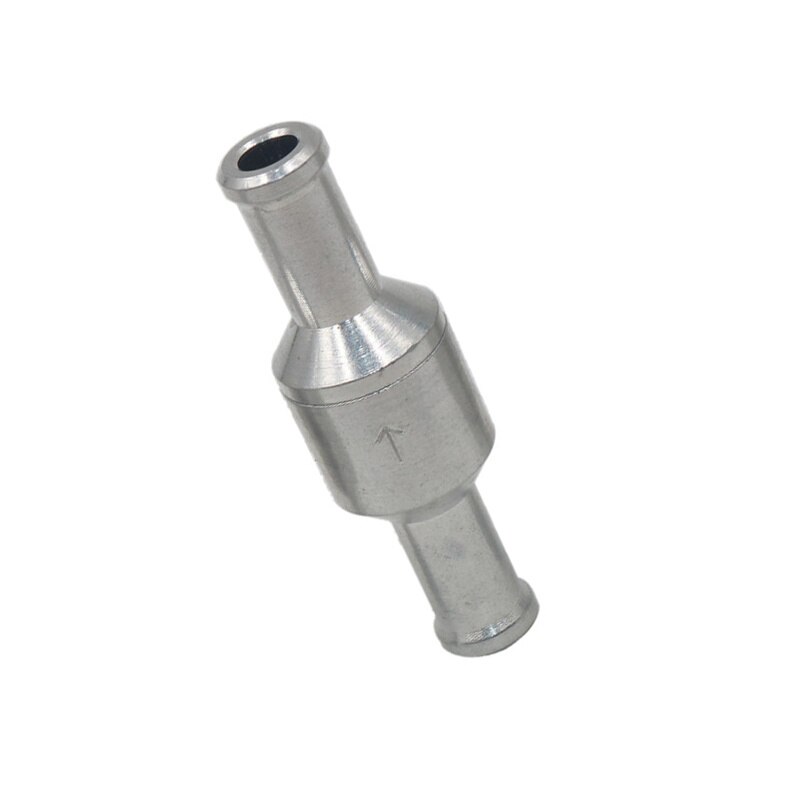 One Way Check Valve Aluminium Alloy Fuel Non Return Check Valve Petrol Diesel For Car Automobile Oil Water Pumps 6-12mm: 8mm