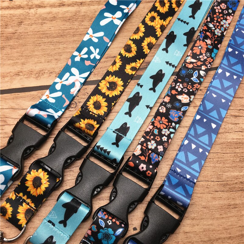 Lanyard strap for phone Key Chains ID Card Badge Holder Keychain Phone Straps Hang Rope Keycord