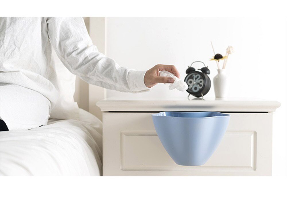 Kitchen Cabinet Door Hanging Trash Garbage Bin Can Rubbish Container Storage Boxes Cupboard Hanging Cans Garbage Organizer