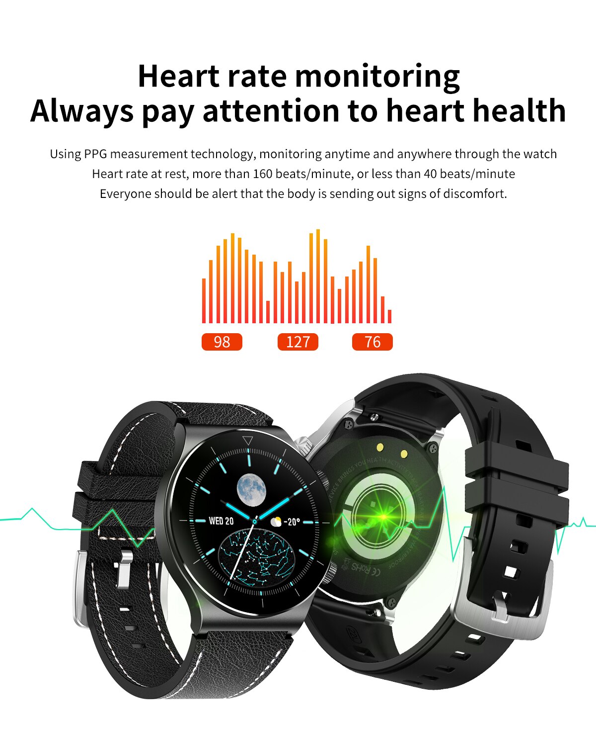 M99 Bluetooth Oproep Smart Horloge Ambulante Hartslag Bloeddruk Zuurstof Monitor Armband Mannen Sport Horloges Voor Ios Android