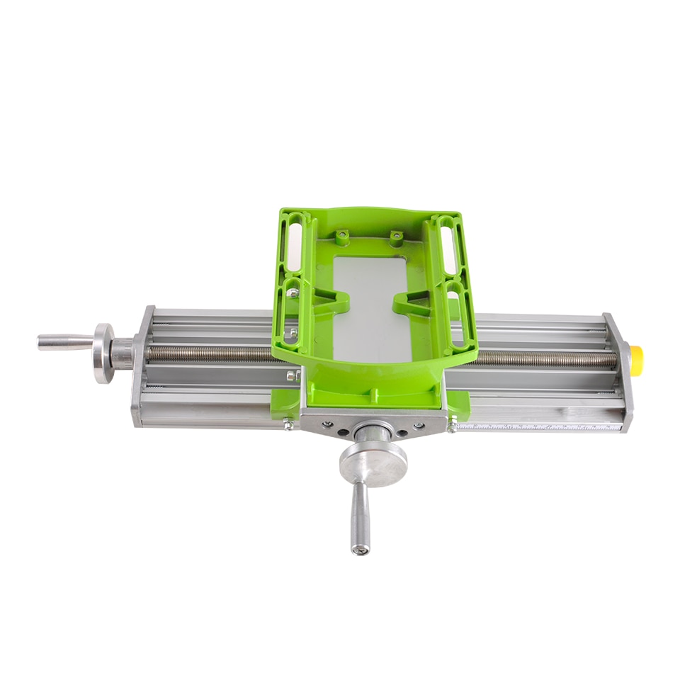 Daedalus 6330 Aluminum Bench Wood Working Fixture Work table X Y Axis Adjustment Precision Coordinate & 2.5'' Flat Tongs Vise