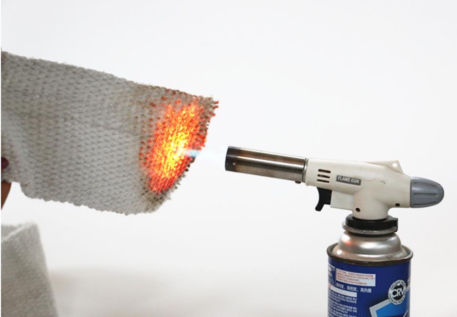 Cinta de fibra de cerámica ignífuga para aislamiento de tuberías, cinta de banda de material incombustible, 5m, 1260 ℃