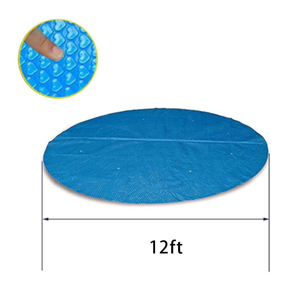 Round Pool Cover Solar Protector for Home Above Ground Protection Swimming Pool Summer N66: Blue