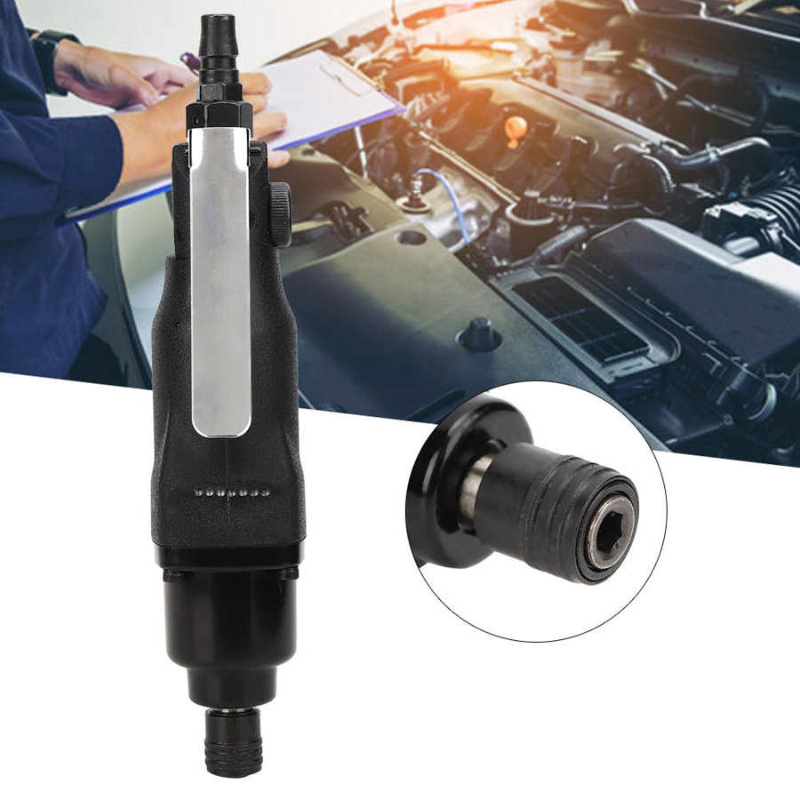 YC-3010 10H High Torque Straight Air Screwdriver 6-10mm Pneumatic Screw Assembly 8000rpm Air Adjustable Screwdriver 6.2kg/cm2