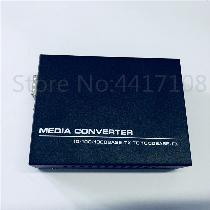 Convertidor de medios de fibra SFP a RJ45, convertidor de medios SFP Gigabit 10/100/1000 M, convertidor Ethernet, interruptor transceptor de fibra óptica