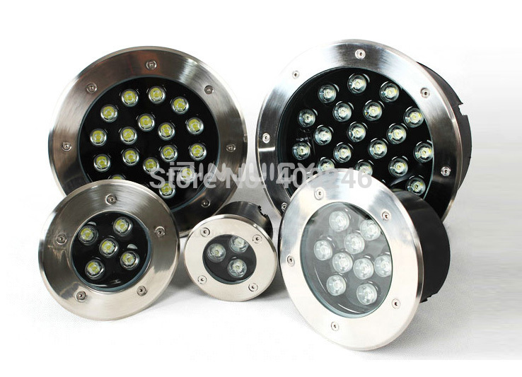 5X1Watt LED inground underground flood light IP65 Buried lighting LED outdoor lamp light 12V OR 24V OR AC85-265V