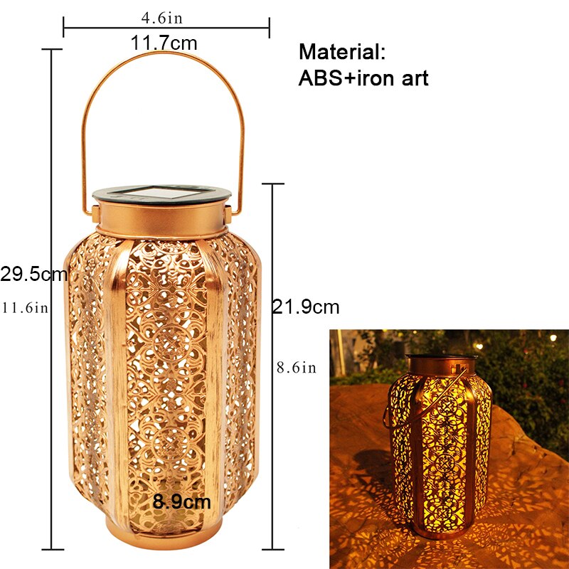 Solar LED Light Outdoor Solar Powered Lamps Waterproof Garden Decoration Lantern Street Balcony Sunlight Landscape Yard Light