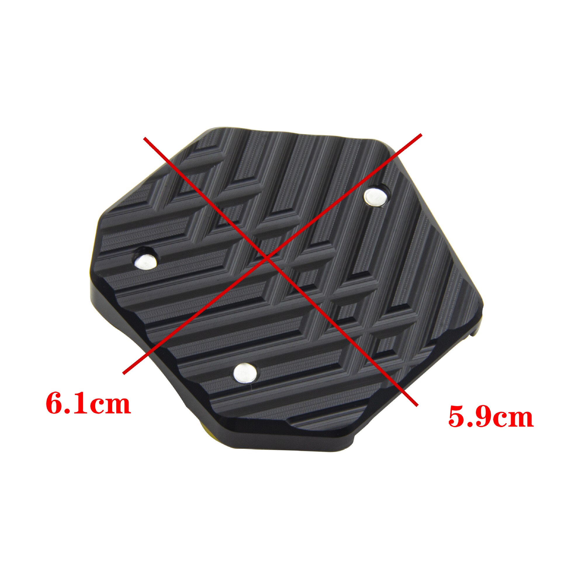 For HONDA Rebel CM500 CMX300 Motorcycle CNC Kickstand Sidestand Stand Extension Enlarger Pad