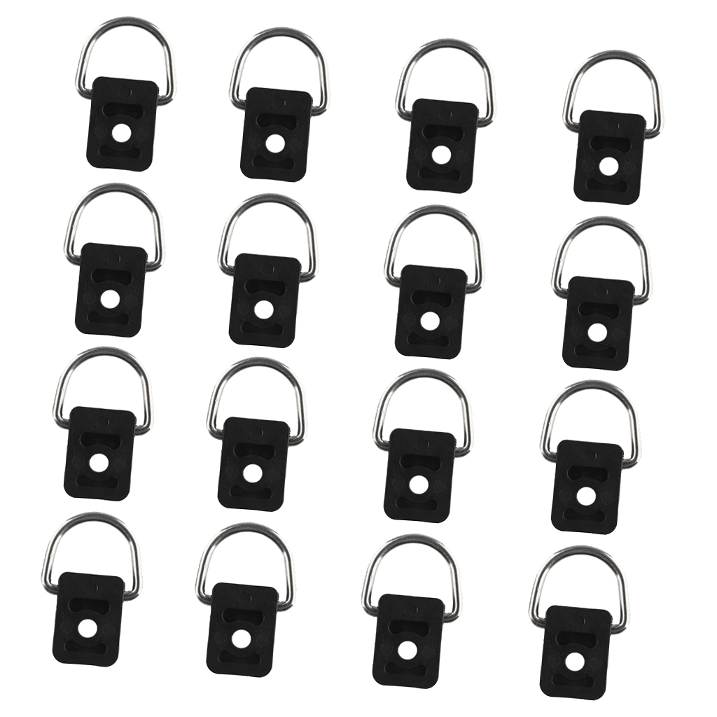 10 Pcs Kanu Kajak D Ring Fitting Ausrüstung Angeln... – Viceal