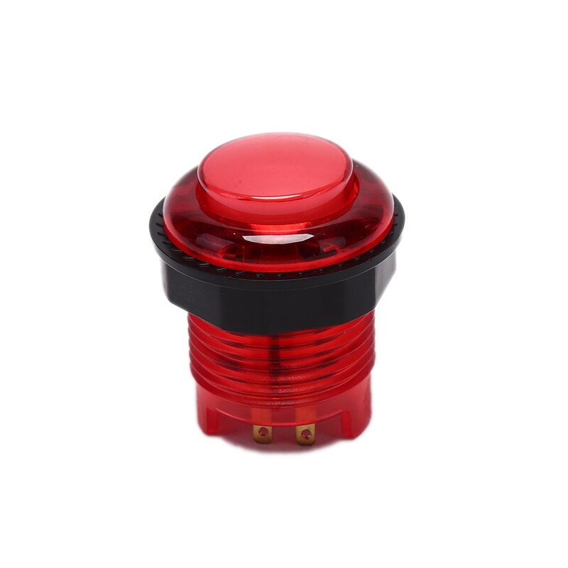 1 st. 28mm led arcade drukknop arcade startknop schakelaar 5v verlichte knoppen arcade kast accessoires: Rd