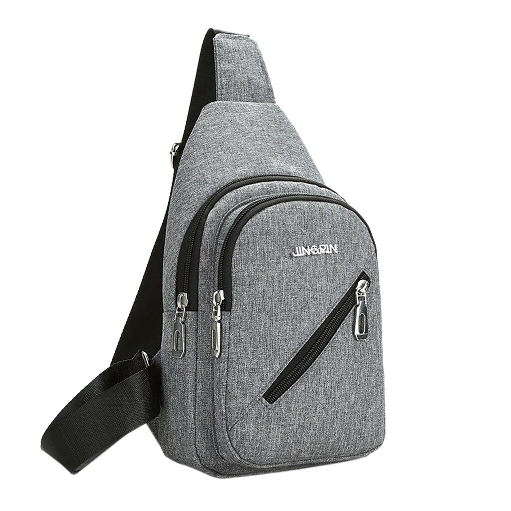 Taille Borst zak Mannen En Vrouwen Casual Wilde Messenger Bag Outdoor Reizen Schoudertas fanny pack pochete marsupio donna #20: Grijs