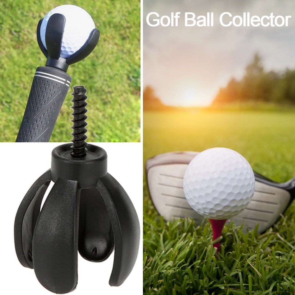 Golf Ball PickUp 4 Mini Putter Open Pitch Golf Ball Collector Retriever Grabber Claw Sucker Tool Golf Accessories