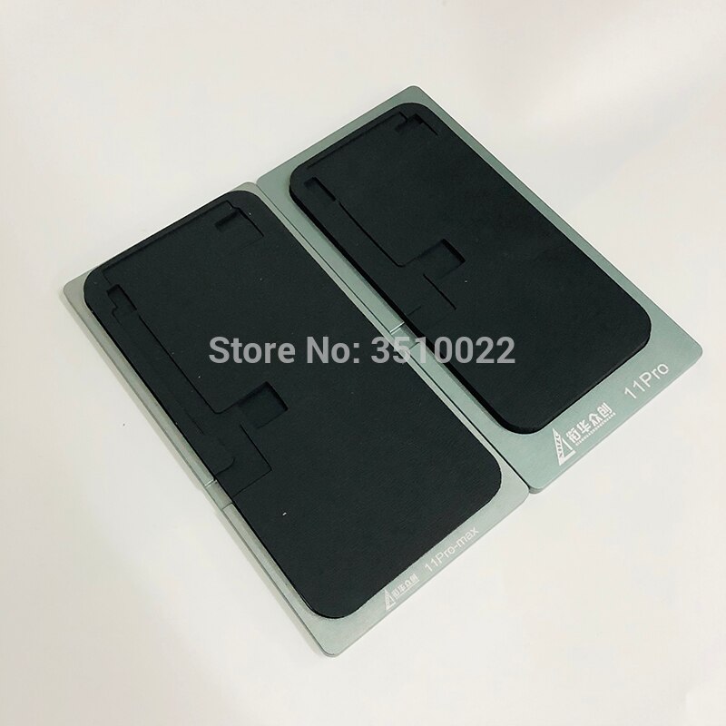 Air Bag & All In 1 Machine Using Unbent Flex Cable LCD Screen Outer Glass OCA Laminating Mold For iPhone X XS XSMAX XR