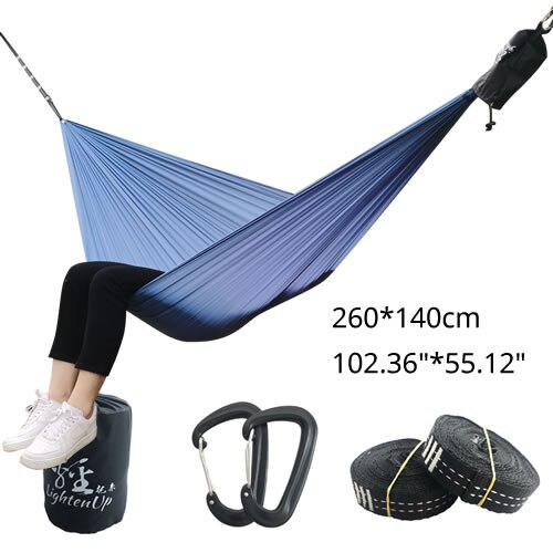 Lighten Up Hammock Hamock Hanging Tent Welfare Hanging Bed Hamaka Hammok Hammac Hang Bed: 02